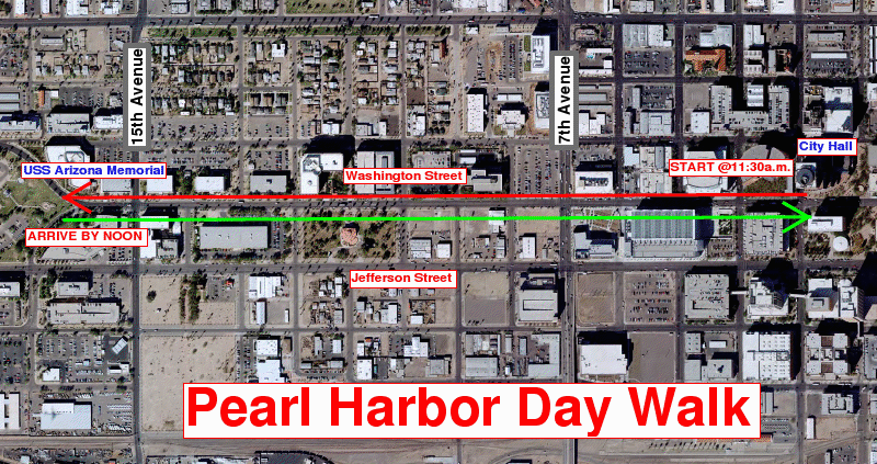 Pearl-Harbor-Walk-Map gview Walk for Pearl Harbor Day