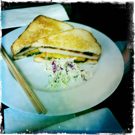 Tonkatsu Sips and Grub | Tonkatsu Sandwich at Nobuo at Teeter House