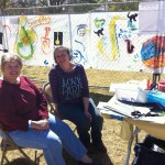 Carla Landwerth with the Phoenix Blues Society and Sandy Zally with the Phoenix Center for the Arts Carla Landwerth with the Phoenix Blues Society and Sandy Zally with the Phoenix Center for the Arts