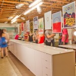 Poster show inside Kitchen Sink Studios