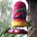 Hummingbird feeder by Caren Gomez Hummingbird feeder by Caren Gomez