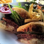 Sink your teeth into bleu cheese burgers!