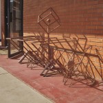 Practical Art bike rack Practical Art bike rack