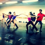 Ballet Arizona dancers rehearsing Cerrudo's "Second to Last" (photo credit: Natalie Salvione)